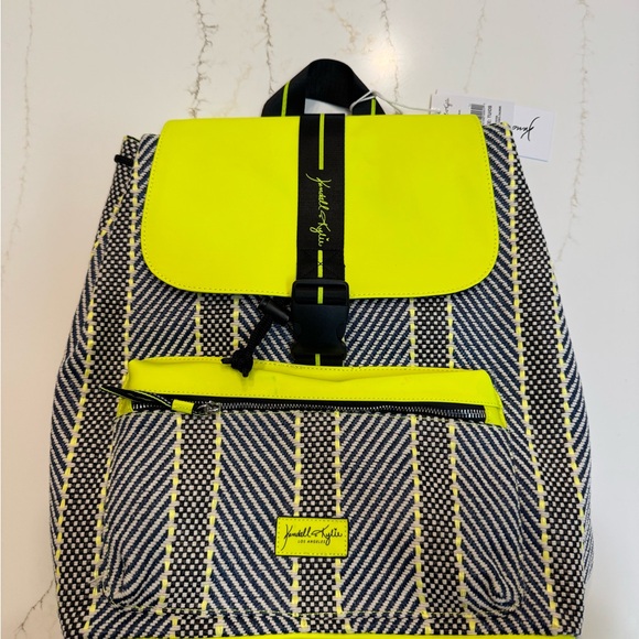 Kendall & Kylie Handbags - Kendall & Kylie Black Interior with Yellow Accent